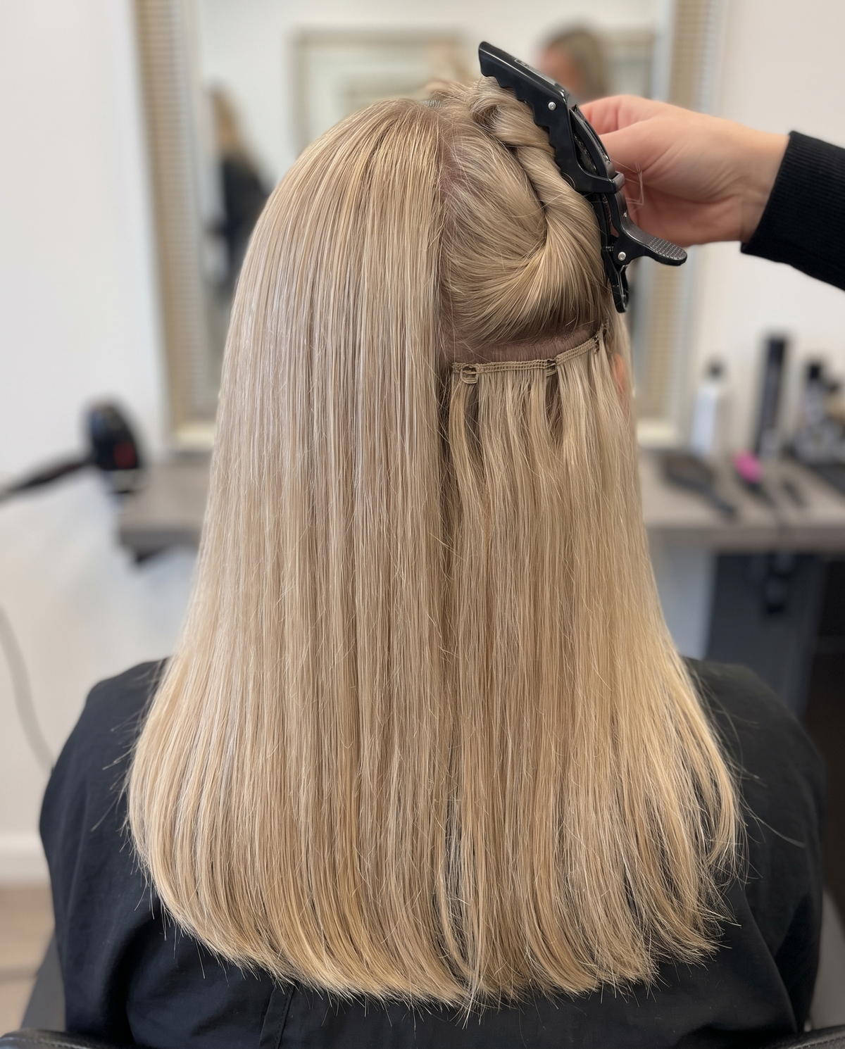 Sandblond A12 – methode2 butterfly einsetzen